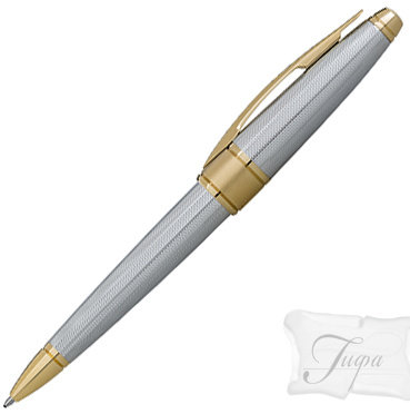 Шариковая ручка Cross Apogee серебристая