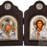 Икона Божией Матери Казанская и Спаситель Диптих (5002205020)