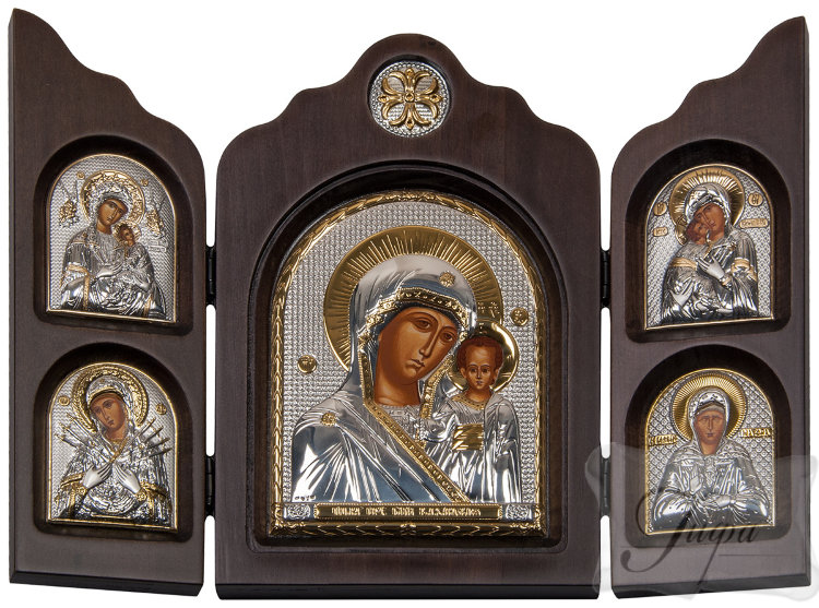 Икона Божией Матери Казанская Триптих 5 икон (5002519222)