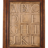 Ежедневник из натуральной кожи "ABC" 15х22