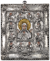Икона Божией Матери Оранта, позолота (501032011)